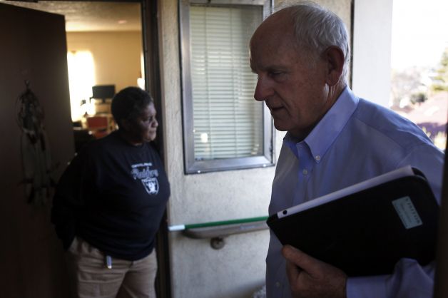 Tom Butt announced his candidacy for mayor of Richmond, where he will oppose former mayor Nat Bates in the race. Photo: Lacy Atkins, The Chronicle